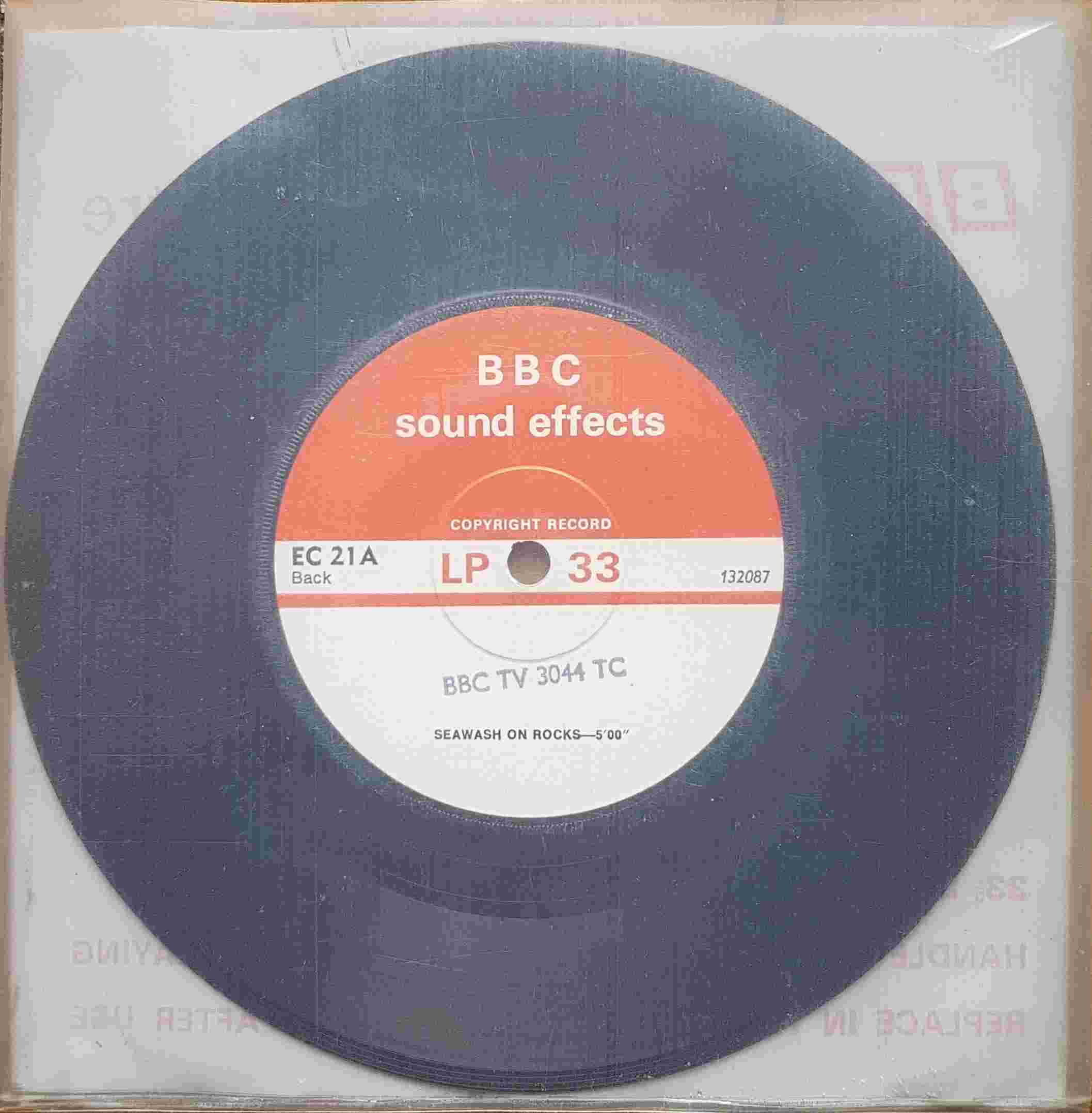 Picture of EC 21A Seawash by artist Not registered from the BBC records and Tapes library